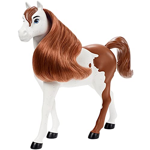 Mattel Spirit Untamed Spirit Untamed Herd Horse (Approx. 8-In/20.32), Moving Head, Long Mane, Playful Stance & Beautiful Color, Great Gift for Horse Fans Ages 3 Years Old & Up (GXF01)