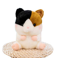 Mini Stuffed Forest Animal Plush Toys | Bedtime Stuffed Animals Cute Plush Toy Gifts for Girls Boys Kids (Brown Hamster,9inch/23cm)