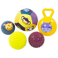 Hedstrom Infant Sensory Balls, 5 Pieces, Multi - Color