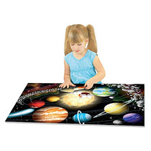Load image into Gallery viewer, The Learning Journey Puzzle Doubles Glow in the Dark - Space - 100 Piece Glow in the Dark Preschool Puzzle (3 x 2 feet) - Educational Gifts for Boys &amp; Girls Ages 3 and Up
