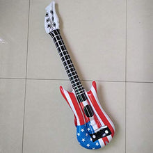 Load image into Gallery viewer, LUOZZY 6 Pcs US Flag Guitar Inflatable Performance Props Photography Props for Stage Party
