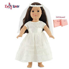Load image into Gallery viewer, Emily Rose 18 Inch Doll Bridal Gown | Doll 18 First Communion Dress / Doll 18 Wedding Dress | Fits 1
