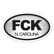 Load image into Gallery viewer, DESTINATION FCK North Carolina Sticker - 3 Pack
