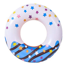 Load image into Gallery viewer, Inflatable Pool Float Swim Ring Tube, Donut Pool Float Swimming Ring Pool Party Float for Summer Beach Water Float Party, Swimming Pool, Beach Time

