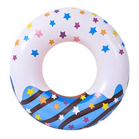Inflatable Pool Float Swim Ring Tube, Donut Pool Float Swimming Ring Pool Party Float for Summer Beach Water Float Party, Swimming Pool, Beach Time