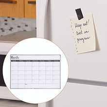 Load image into Gallery viewer, TOYANDONA Dry Erase Fridge Calendar Magnetic Planner White Board Monthly Calendars Kitchen Dry Erase Calendar for Wall Home Kitchen
