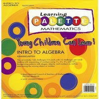 Kindergarten Math Learning Palette Intro to Algebra Concepts