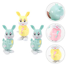 Load image into Gallery viewer, LUOZZY Clockwork Bunny for Kids Wind up Rabbit Toy Lovely Rabbit Figures Easter Party Decorations 3 Pcs(Random)
