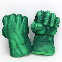 Load image into Gallery viewer, Superhero Gloves for Kids Boxing Plush Hands Fists Gloves Toys Green
