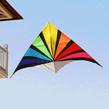 Load image into Gallery viewer, Kites kiteColorful Huge Rainbow Triangle Kite with Kite String for Adults and Children,Easy-to-Fly Beginner Kites for Beach Trip llxyzrzbhd708(Color:500M LINE)
