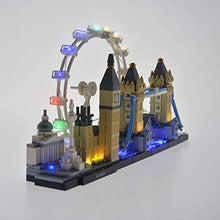 Load image into Gallery viewer, T-Club Led Light Kit Set for Lego 21034 Architecture London Skyline Model Building Blocks (Not Include Lego Model)
