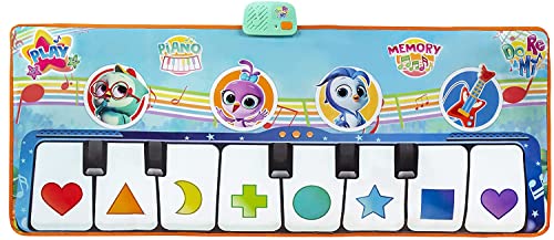 Do, Re & Mi Musical Piano Mat, 48 - Includes 8 Melodies, Character Voices, Interactive Memory Game - for Kids 3 and Up - Play & Learn - Toy Piano - Amazon Exclusive