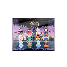 Load image into Gallery viewer, Bubble Mart PUCKY Biqi Halloween Blind Box Display Box HD Background Inkjet Handmade GK Dust Cover (Color : B, Size : Up and Down Light)
