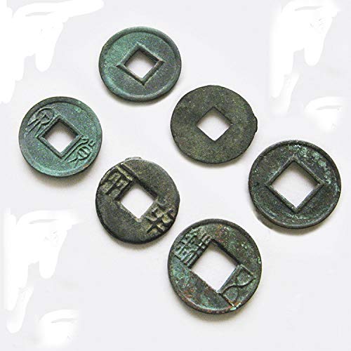 nouler Chinese Ancient Coins Three Sets of Authenticity Copper Coins Collection Gifts Chinese Culture,Coin,One Size