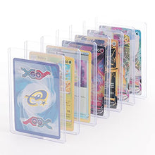 Load image into Gallery viewer, 100 Pack 3&quot; x 4&quot; Toploaders Regular Card Loader Trading Card, Hard Card Sleeves Bundle for Trading and Sports Cards, High Hard PVC Material Large Capacity ?Standard Size Perfect for Grading
