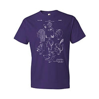 Hand Puppet Masks T-Shirt, Puppet Design, Toy Collector Gift, Puppet Apparel Purple (XL)