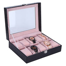 Load image into Gallery viewer, Jewelry Display Case, Commercial Watch Display Box Artificial Leather for Jewelry Shop for Watch Shop
