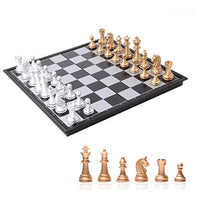 Foldable Magnetic Chess, High Impact Plastic Material, Children's Portable Fun Early Education Teaching Aids, Adult Home Travel And Leisure Games,L