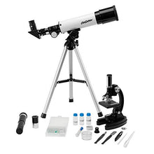 Load image into Gallery viewer, Educational Insights GeoSafari Telescope &amp; Microscope Set, 2-in-1 Set, STEM Learning, Ages 8+
