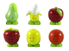 Load image into Gallery viewer, Curious Minds Busy Bags 24 Cute Fruit Food Mini Toy Figurines Replicas - Math Counters, Sorting or Alphabet Objects, Playsets
