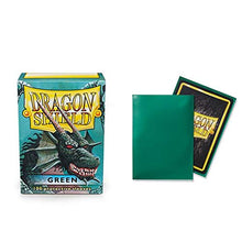Load image into Gallery viewer, 10 Packs Dragon Shield Classic Green Standard Size 100 ct Card Sleeves Display Case
