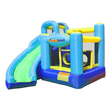 Load image into Gallery viewer, Bounceland Ultimate Combo Inflatable Bounce House, 12 ft L x 10 ft W x 8 ft H, Basketball Hoop, Obstacle Wall, Fun Tunnel, Slide and Bounce Area for Kids
