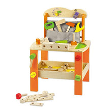 Load image into Gallery viewer, Classic Toy Tool Bench, Multicolor
