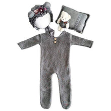 Load image into Gallery viewer, CHBC 1Set Newborn Photography Props Pillow Hat Romper Jumpsuit Bear Doll Accessories Baby Bodysuit Clothes Customized Photo Gifts Set Girl Outfits
