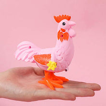 Load image into Gallery viewer, PRETYZOOM 6pcs Wind Up Chicken Toys Easter Clockwork Toys Jumping Walking Plastic Chicks for Festival Decoration Children Birthday Party (Random Color)
