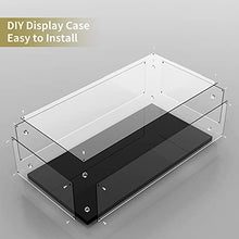 Load image into Gallery viewer, light your bricks Acrylic Display Box for Lego Cars, Dust-Proof Clear Transparent Case with Background (Box for Lego Land Rover Defender 42110 Car)
