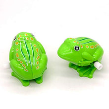 Load image into Gallery viewer, ForFine Wind Up Toys Cute Jumping Frog Classic Clockwork Spring for Gift, Xmas, Party, Birthday, Festival, Surprise, Memory, Collection (3 Packs)
