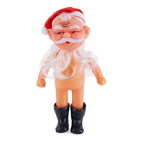 Vinyl Santa Claus Doll - True Vintage for Holiday or Seasonal Decorating, Crafting and Displaying