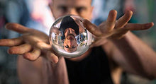 Load image into Gallery viewer, Clear Acrylic Contact Juggling Ball - 2.75&quot; - 70mm
