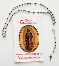 Load image into Gallery viewer, Carta Guadalupana Origen y Significado de la Virgen de Guadalupe Libro de Rezo y Rosario de la Virgen de Guadalupe
