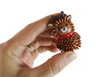 Load image into Gallery viewer, 36 Cute Christmas Themed Wooly Hedge Characters Porcupine Spiky - Fun Party Favor Toy - Christmas Winter (3 Dozen)
