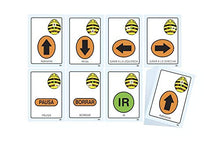 Load image into Gallery viewer, TTS A5 Bee-Bot Giant Sequence Cards. Set of 49 Cards. Model: ITSCARD
