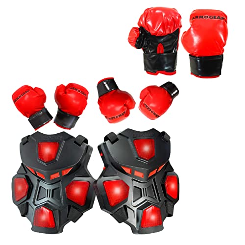 ArmoGear Boxing Battle + XL Gloves Bundle