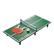 Load image into Gallery viewer, Collection of Indoor Ball Games, Billiards Games, Folding Table Tennis Tables, Parent-Child Entertainment Toys, Football Games Wooden Family Toys for Children,A

