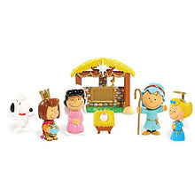 Load image into Gallery viewer, Peanuts Christmas Nativity Deluxe Figure Set
