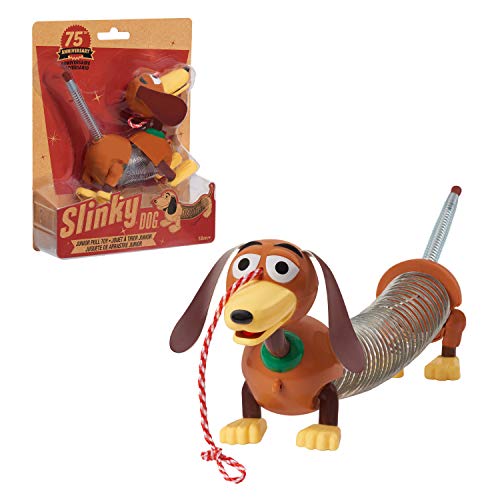 Retro Slinky Dog Jr, the Original Walking Spring Toy, Fidget Toys and Gifts for Kid, by Just Play