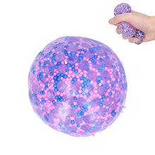 Load image into Gallery viewer, minifinker Anxiety Relief Ball, Stress Relief Ball Soft Highly Tear Stretchable for Children Above 3 Years Old to Play(Purple, Santa Claus)

