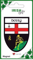 I LUV LTD Irish County Crest Shield Magnet Derry