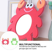 Load image into Gallery viewer, balacoo 2pcs Mirror Bath Toy Set in Frog Shape Interactive Baby Bath Toys Kids Shower Toys Shower Bathtub Toy for Fun Bath Time
