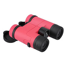 Load image into Gallery viewer, Child Binocular Kids 6X Magnification Binoculars Outdoor Set High Resolution Telescope with Ergonomic Design for Bird Watching and Camping(Pink)
