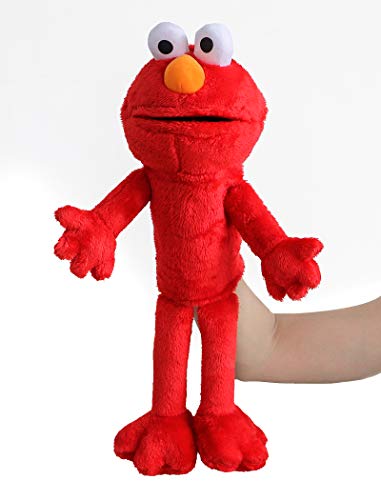illuOKey Elmo Hand Puppet, The Sesame Street TV Series Soft Stuffed Plush Toy, 20 inches