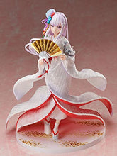 Load image into Gallery viewer, Furyu Re:Zero  Starting Life in Another World: Emilia (Shiromuku Version) 1:7 Scale PVC Figure, Multicolor, 9 inches
