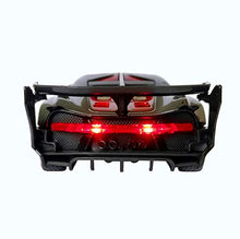 Load image into Gallery viewer, Lmoy 1:32 Scale Bugatti Chiron Vision Grand Turismo (GT) Zinc Alloy Pull Back Die-cast Model Car Toy Collection with Light &amp; Sound (red)
