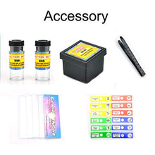 Load image into Gallery viewer, Science Kits for Kids Beginner Microscope with LED 100X 400X and 1200X-Include Sample Prepared Slides 12pc- Educational Toy Birthday
