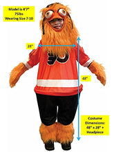Load image into Gallery viewer, Gritty Mascot NHL&#39;s Philadelphia Flyers Gritty Costume Hockey Fan Kids Party Dress Up Costumes, Child Size 7-10
