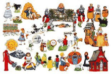 Load image into Gallery viewer, Mother Goose on The Loose-13 Nursery Rhymes- 50+ Felt Figures for Flannel Board Stories +Rhymes/Coloring Pages- Mary Lamb Jack Jill Humty Dumpty Black Sheep+ More
